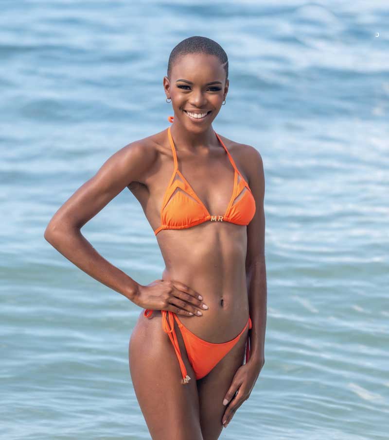 Anaelle Guimbi, exclue de Miss Guadeloupe